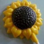 Chocolate Sunflower Lollipo..